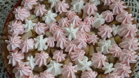 пирог с грушами