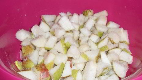 пирог с грушами