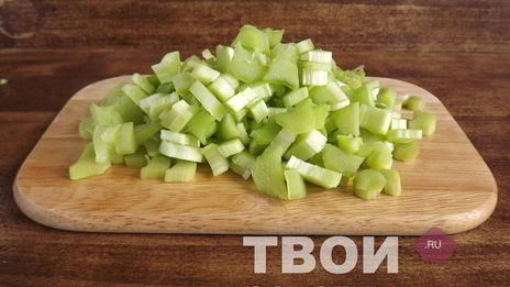 пирог с ревенем