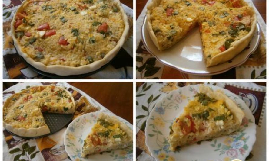 Рецепт пирога с рисовой начинкой