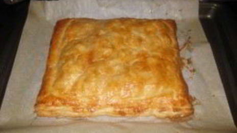 пирог с семгой и рисом