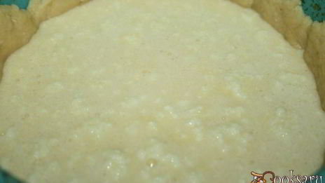 пирог с творогом и ягодами