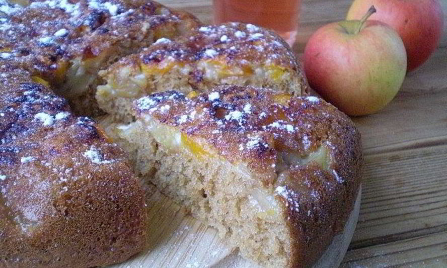 Рецепт пирога с тыквой и яблоками