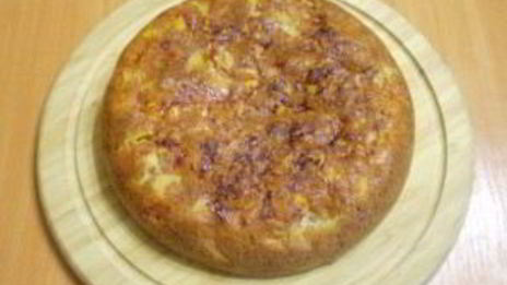 пирог с тыквой и яблоками