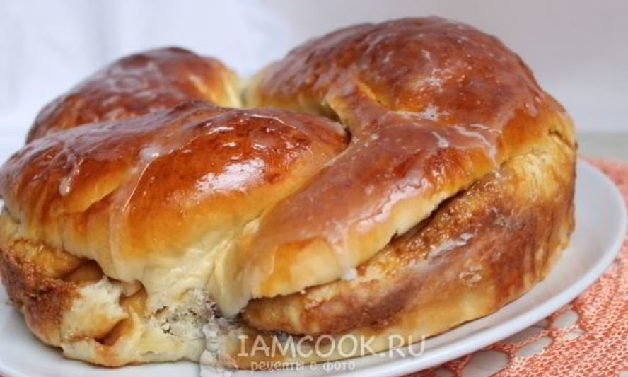 Рецепт пирога с вареной сгущенкой