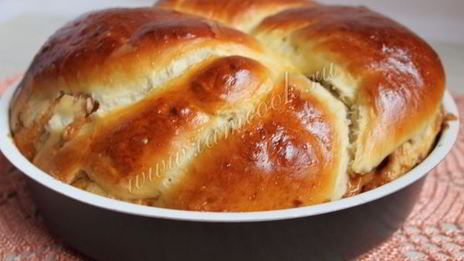 пирог с вареной сгущенкой