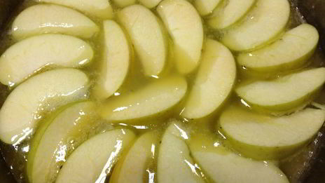 пирог с яблоками