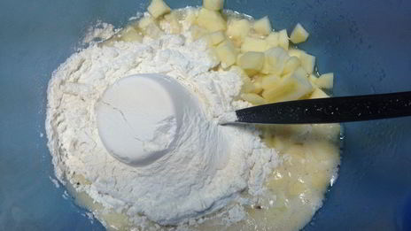 пирог с яблоками