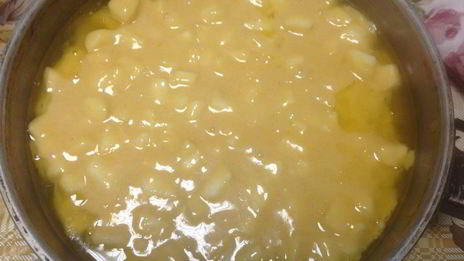 пирог с яблоками