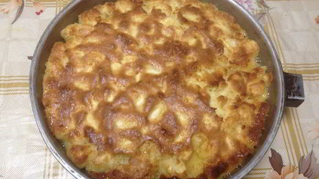 пирог с яблоками