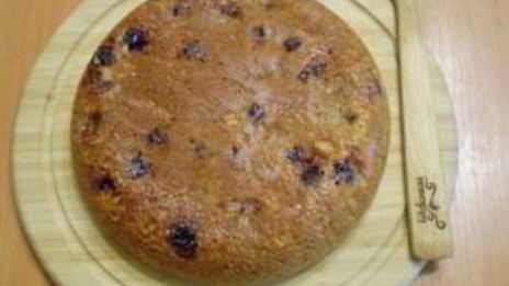 пирог с ягодами на кефире