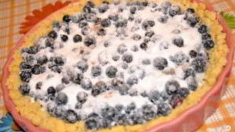 пирог с ягодной начинкой