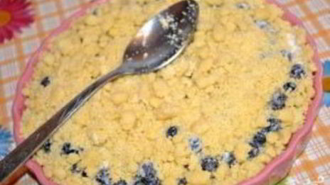 пирог с ягодной начинкой