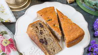 Постный банановый пирог