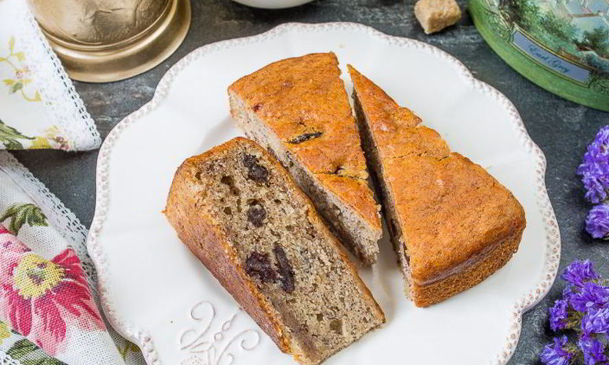 Рецепт постного бананового пирога