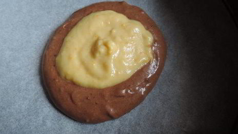 шоколадно-тыквенный пирог