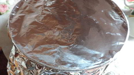 шоколадно-тыквенный пирог