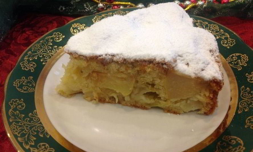 Рецепт сочного яблочного пирога