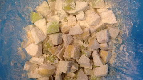 сочный яблочный пирог