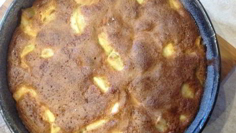 сочный яблочный пирог