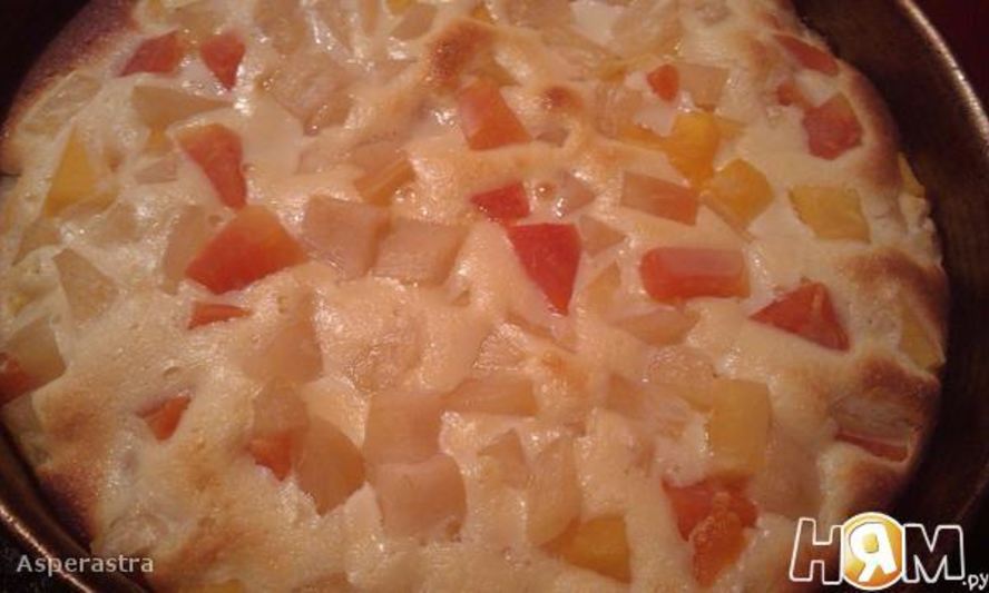 Рецепт срочного пирога на сгущенке