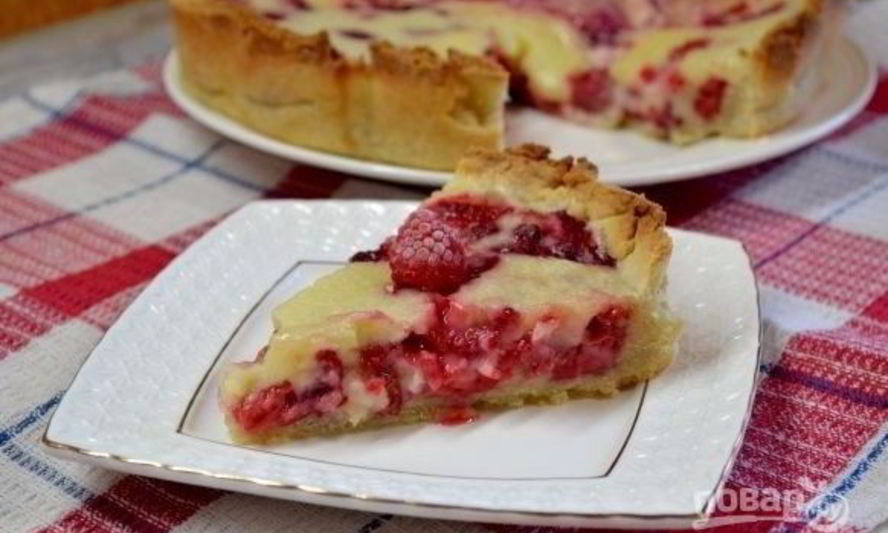 Рецепт цветаевского пирога с замороженными ягодами