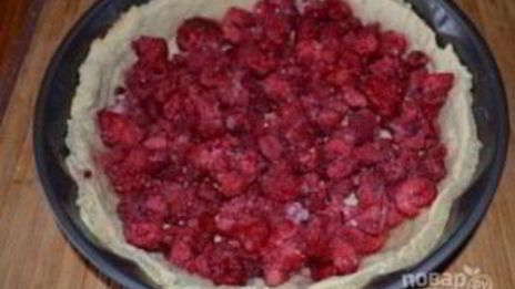 цветаевский пирог с замороженными ягодами