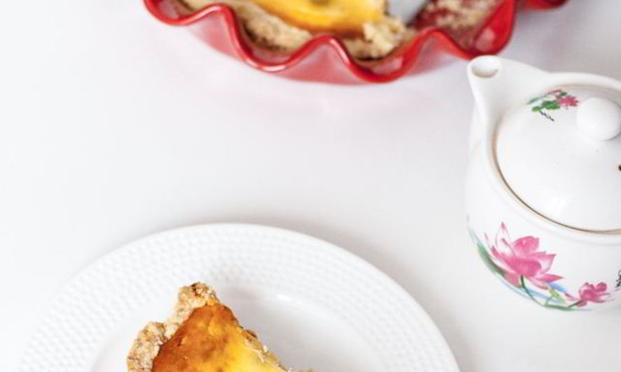 Рецепт творожного пирога с черносливом