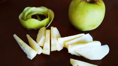 творожный пирог с яблоками в кокосовой карамели