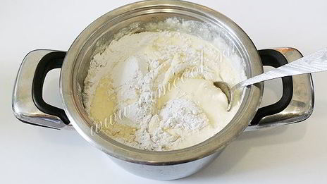 творожный торфяной пирог