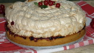 Вишневый пирог в духовке