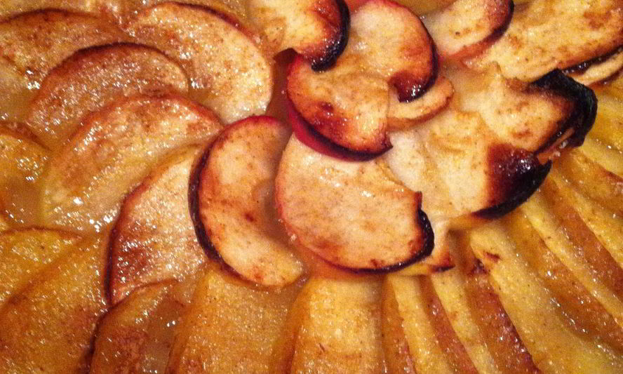 Рецепт яблочно-грушевого пирог