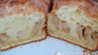 Яблочный пирог на кефире