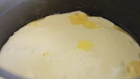 яблочный пирог-перевертыш в мультиварке