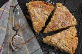 Яблочный пирог с манкой