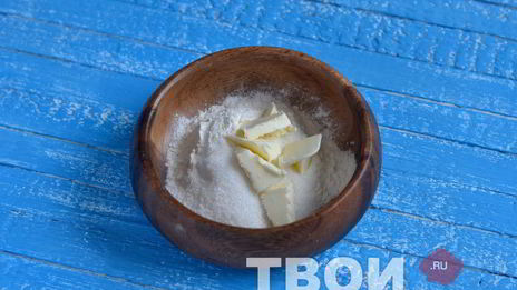 яблочный пирог со штрейзелем