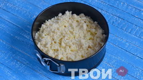 яблочный пирог со штрейзелем