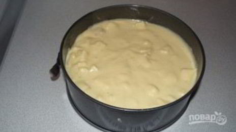 заливной яблочный пирог