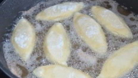 быстрые жареные пирожки