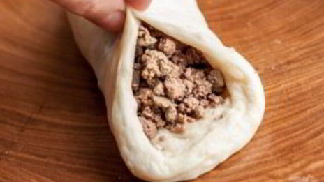 дрожжевые пирожки с печеночной начинкой