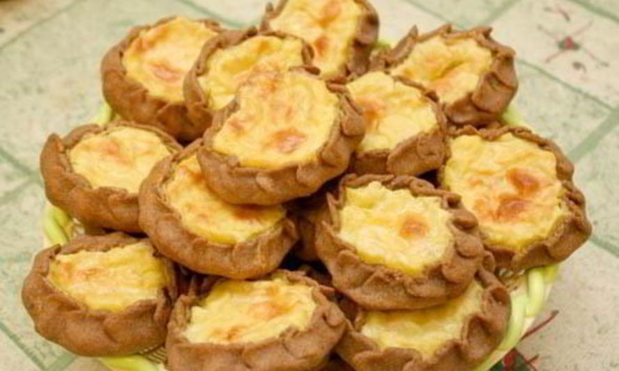 Рецепт калиток пирожки поморские с творогом