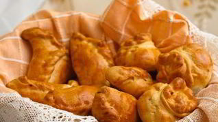 Капустные пирожки с мясом