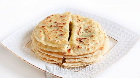 кутабы с картофелем и сыром