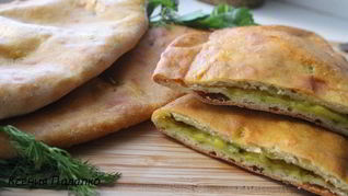 Печеные пирожки-лепешки