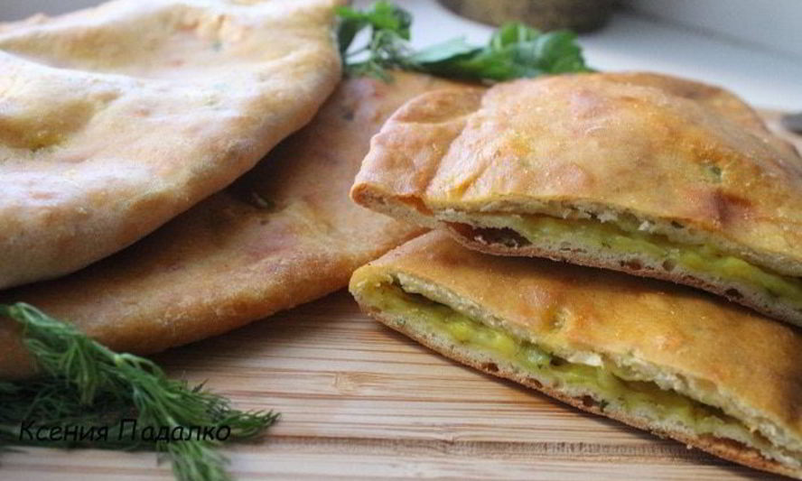 Рецепт печеных пирожков-лепешек