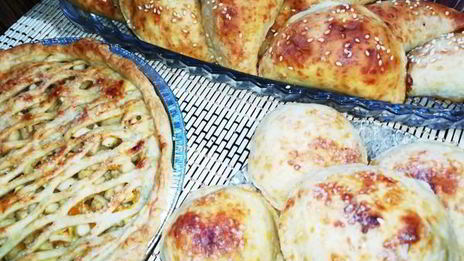 пирожки из сырного теста