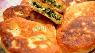 Пирожки из теста на кислом молоке