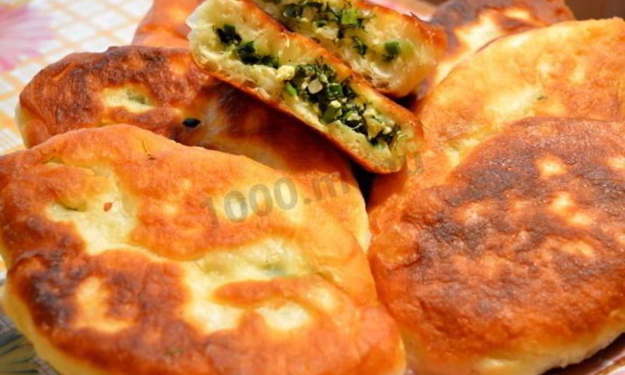 Рецепт пирожков из теста на кислом молоке