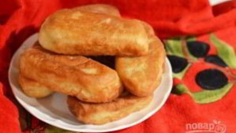 пирожки из теста