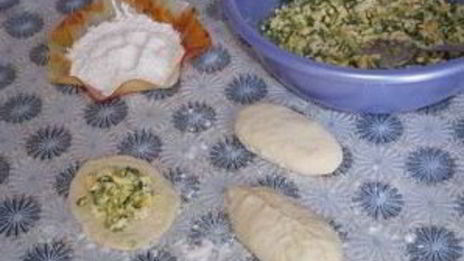 пирожки на сыворотке жареные